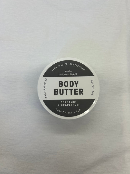 Old Whaling Co.- Bergamot & Grapefruit Body Butter (Travel Size 2 oz.)