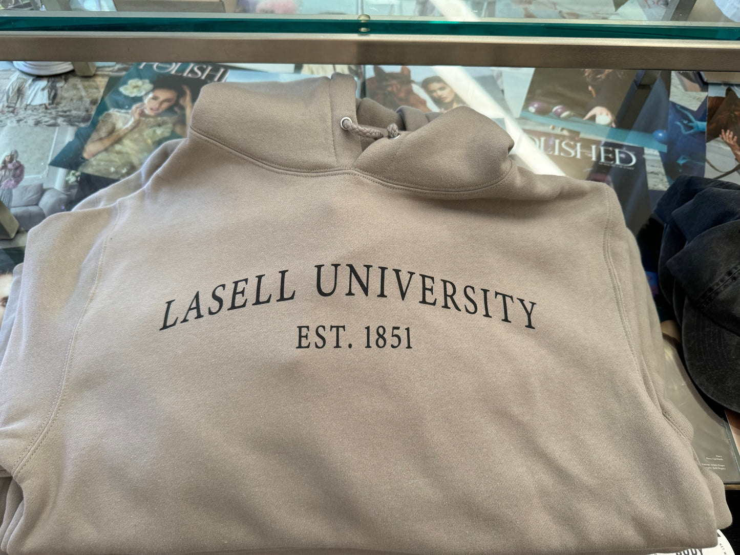 Lasell Cement Hoodie