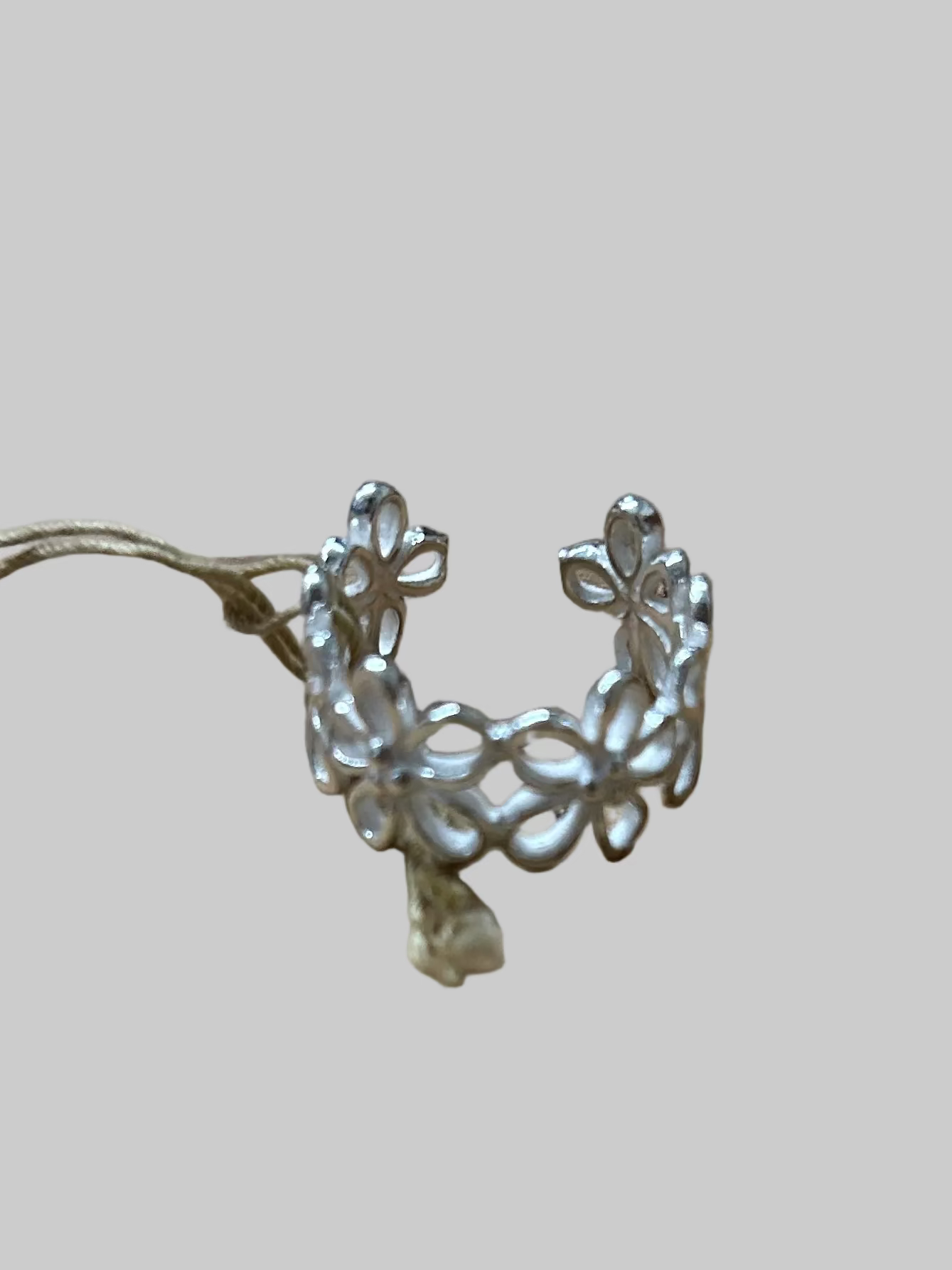 KC061 - Sterling Silver Flower Ring