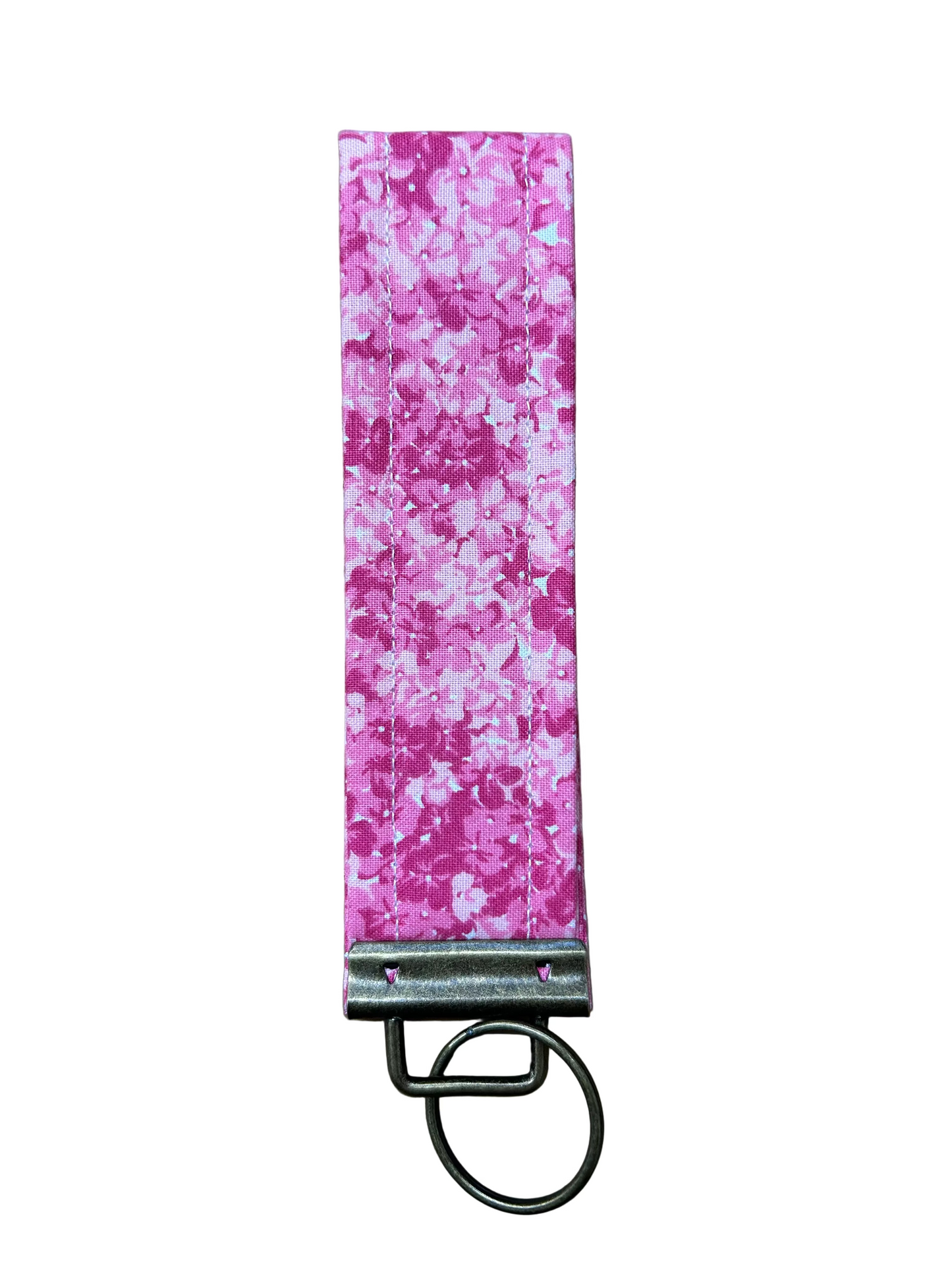 Pink Floral Keychain