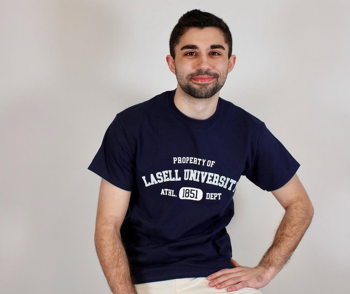 Property of Lasell University Tee - Navy