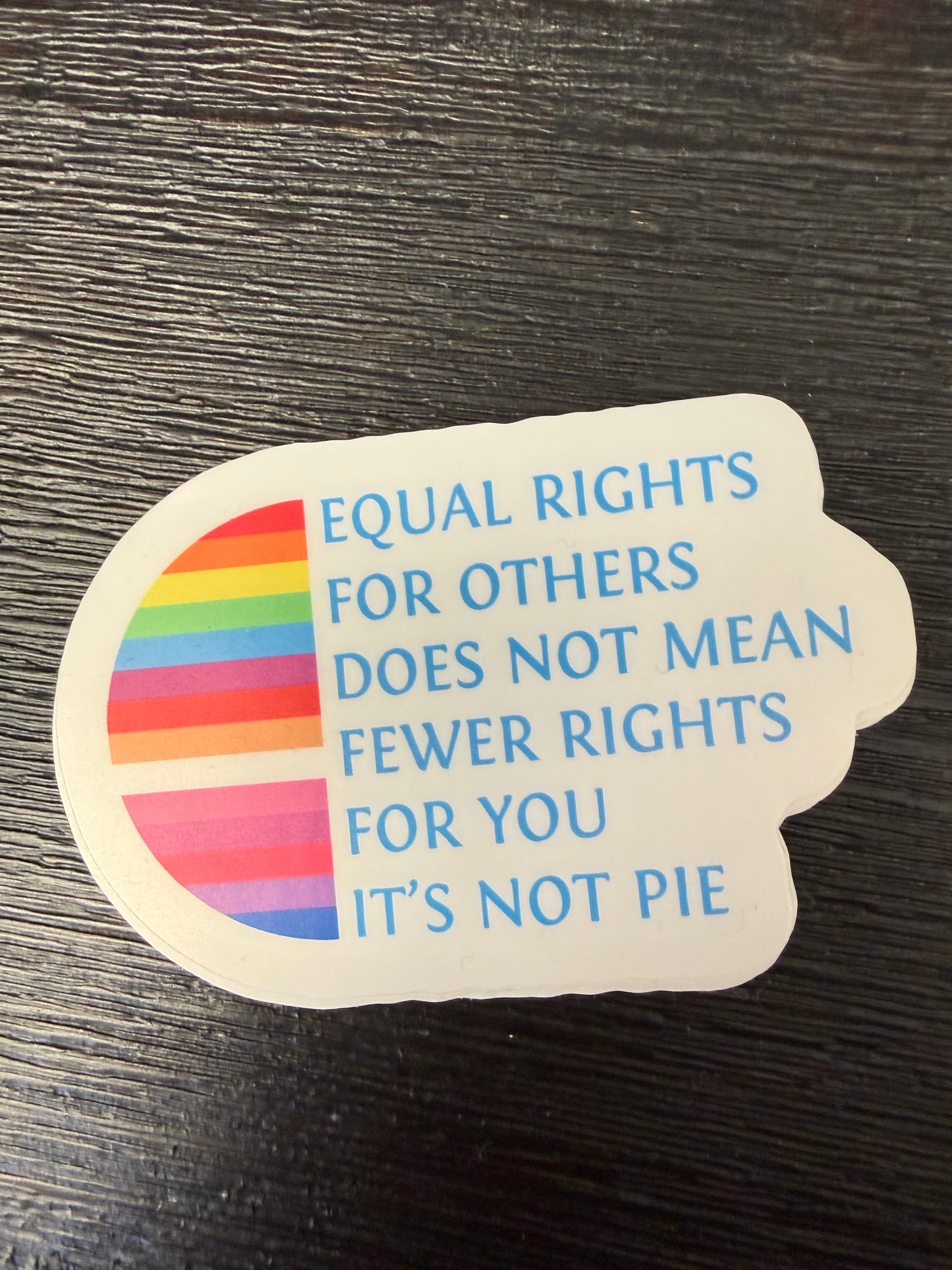 Gay LGBTQIA+ Ally Vinyl Sticker