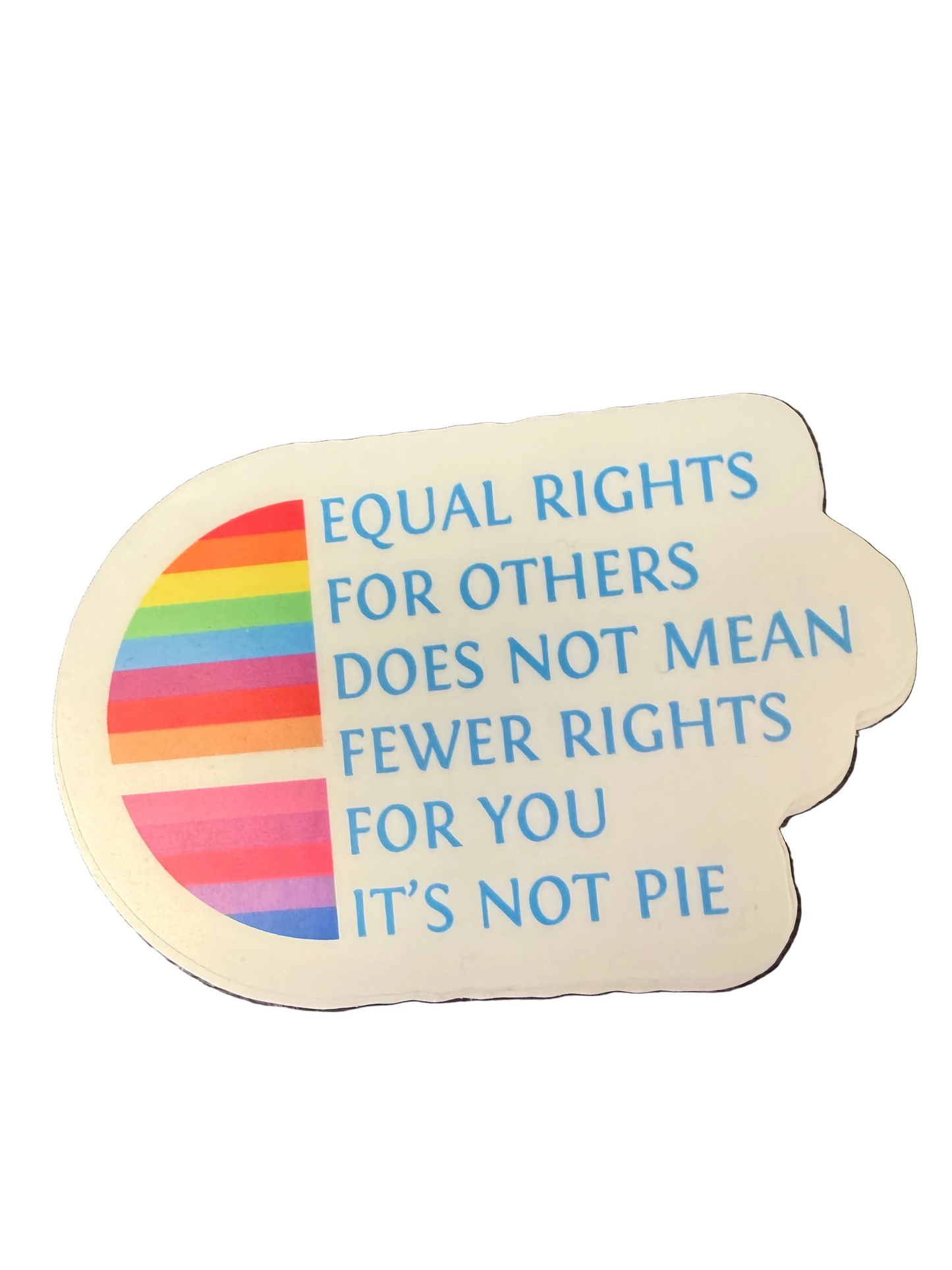Gay LGBTQIA+ Ally Vinyl Sticker