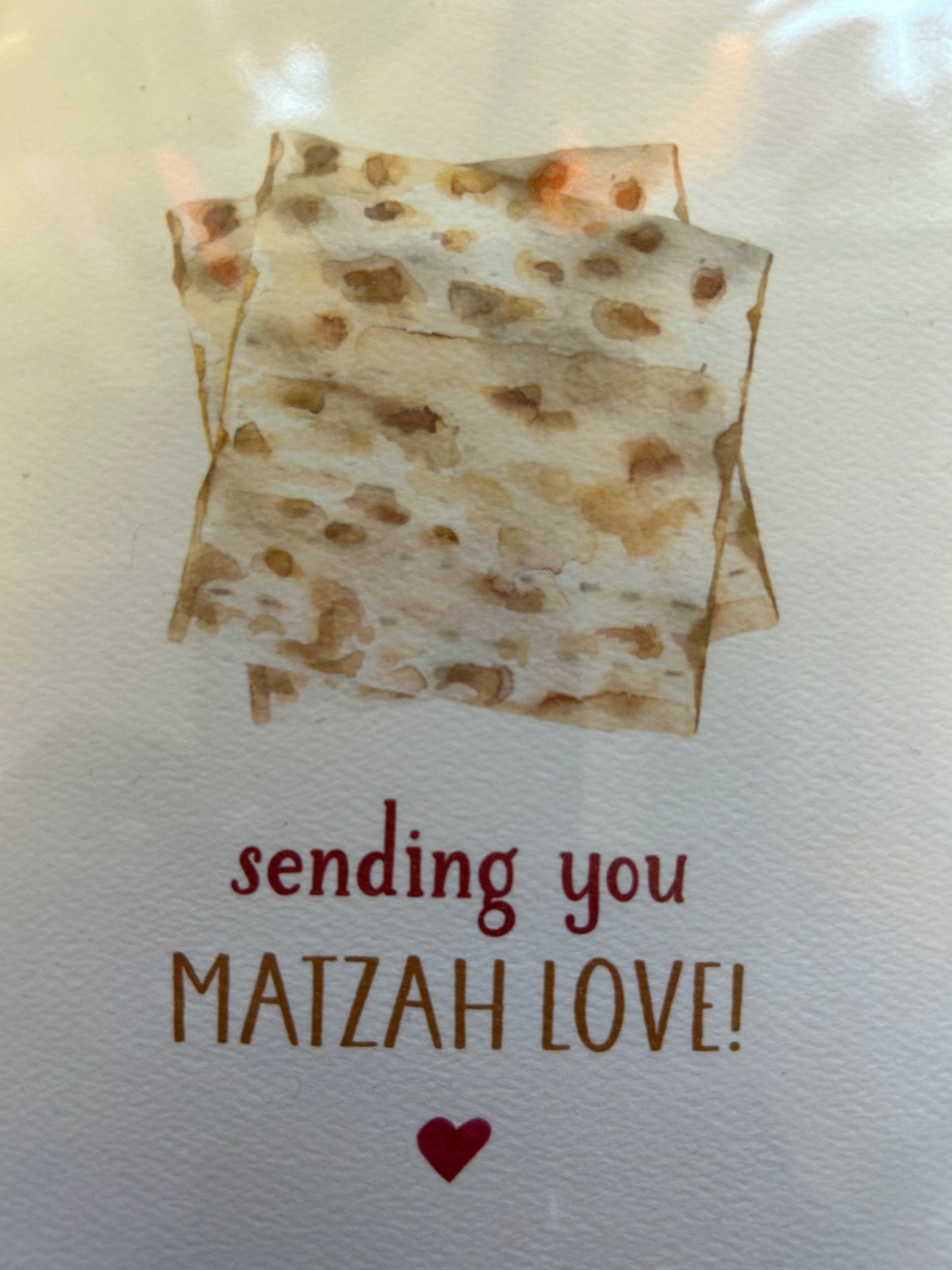 Blue Thistle Prints Sending you MATZAH LOVE