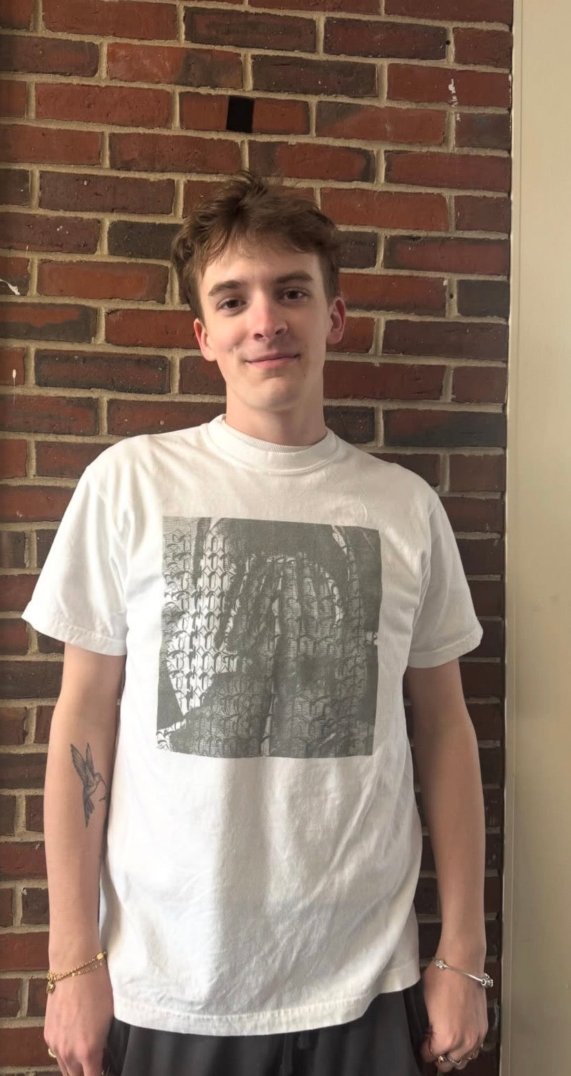 White Face Cover Graphic Tee