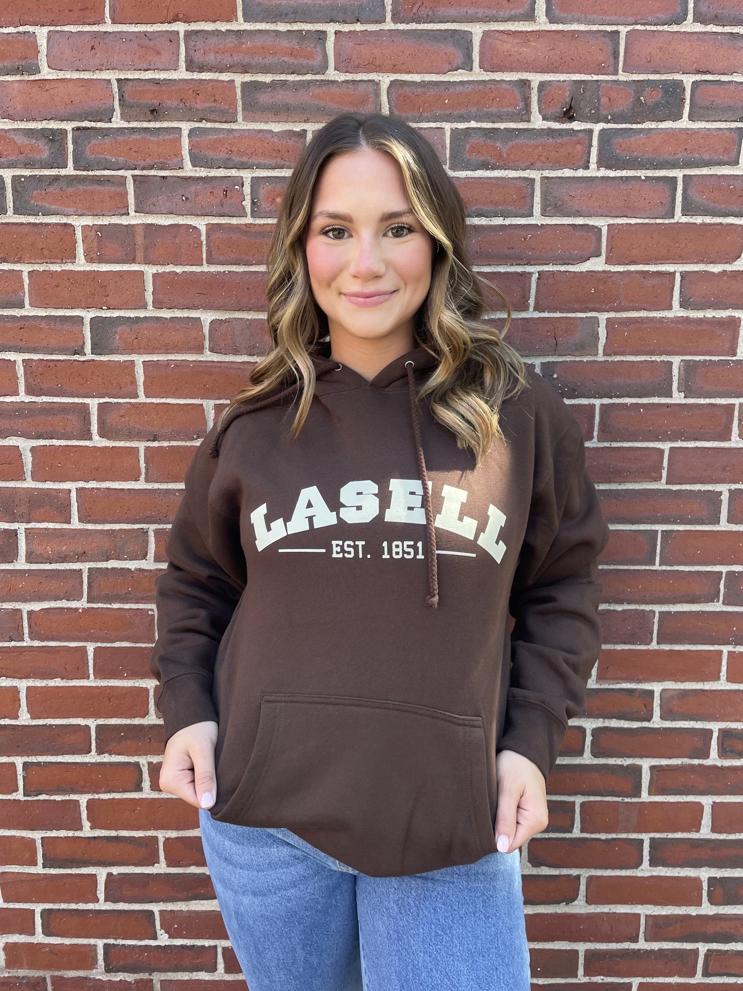 Chocolate Lasell Hoodie