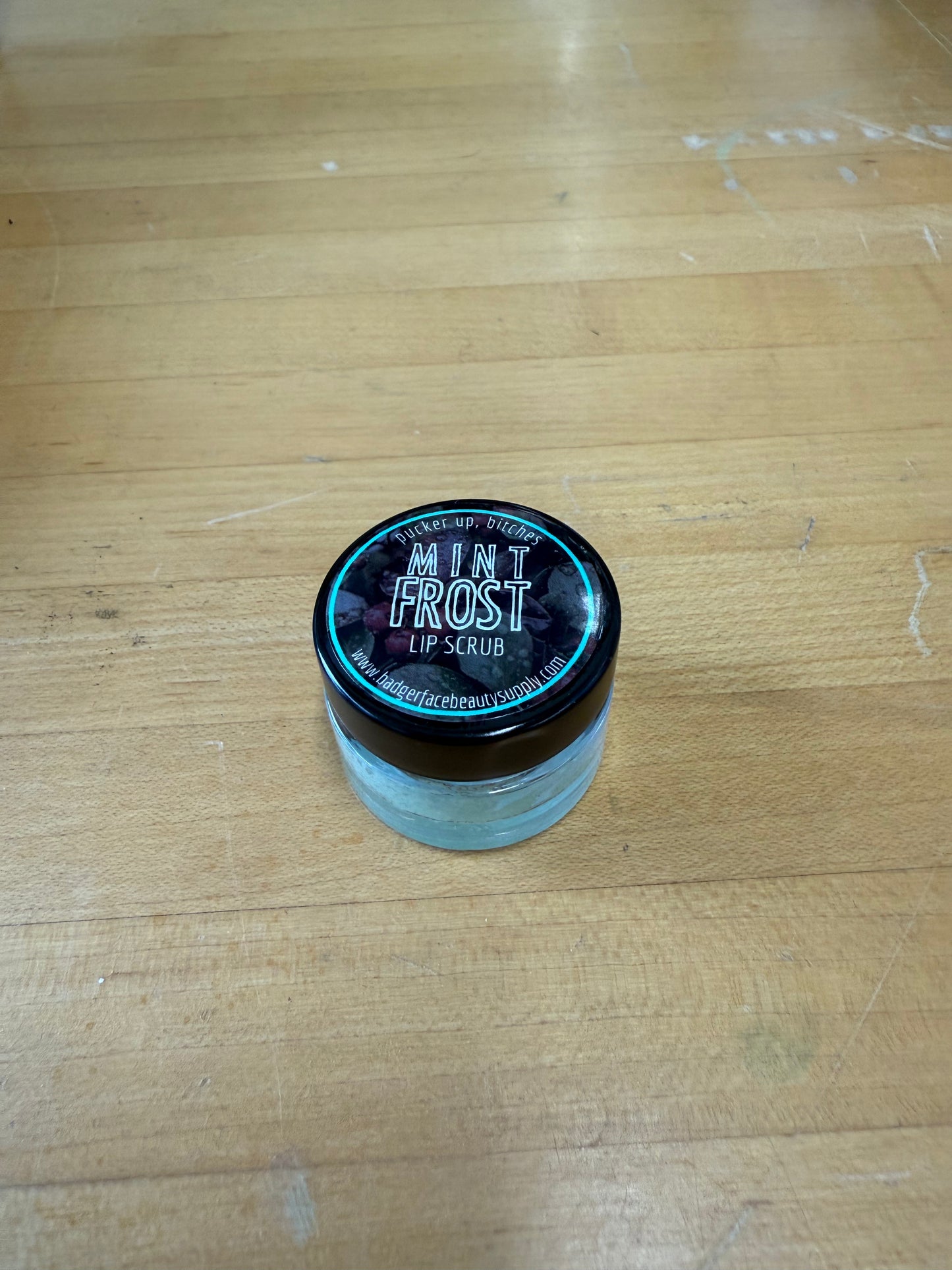 Natural Mint Lip Sugar Scrub