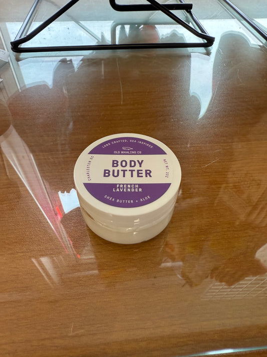 Old Whaling Co. French Lavender Body Butter (2oz. Travel Size)