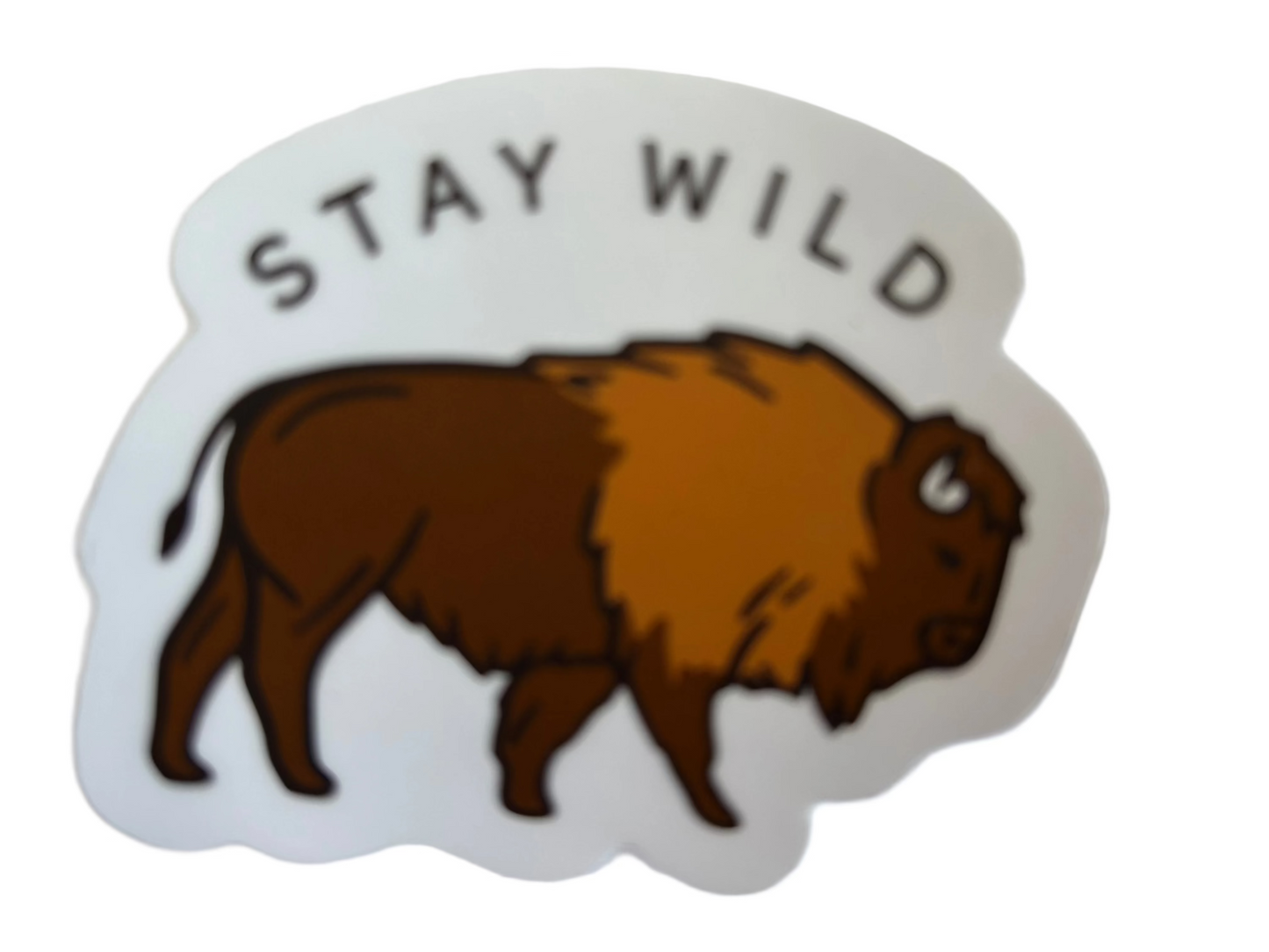 Stay Wild Sticker