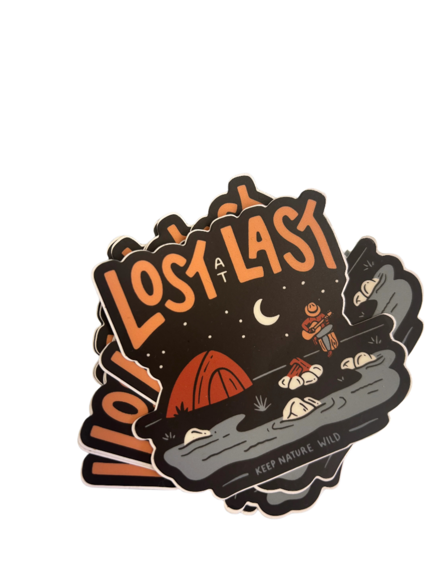 Lost at Last Sitcker