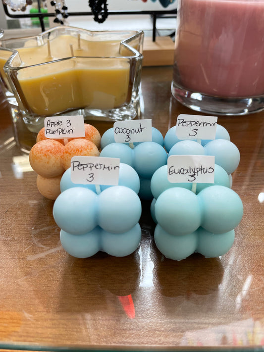 Small Bubble Candles Spotlight Artist - Emily Varga