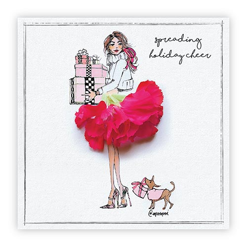 Santa Barbara- Spreading Holiday Cheer Cocktail Napkin (20 ct.)