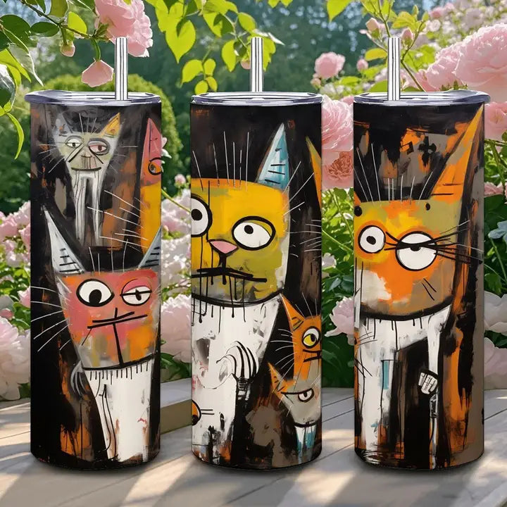 Crazy Cat Tumbler
