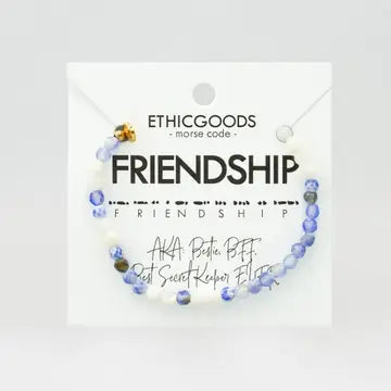 Ethic Goods Morse Code Bracelets - Multiple Affirmations Available!