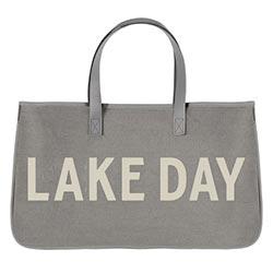 Santa Barbara- Canvas Tote- Lake Day