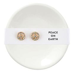 Santa Barbara- Peace on Earth Trinket Tray