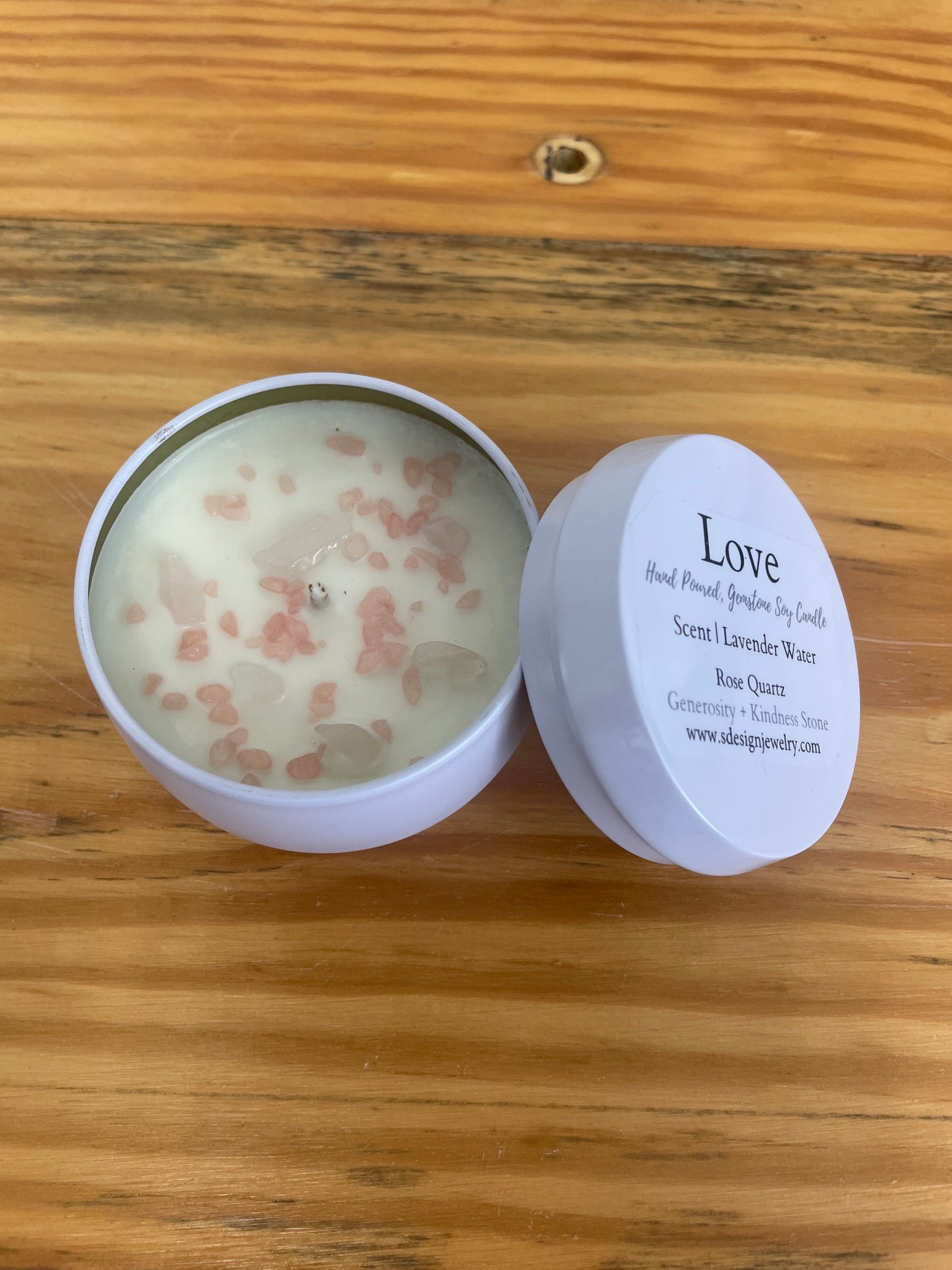 S Design- Love Candle