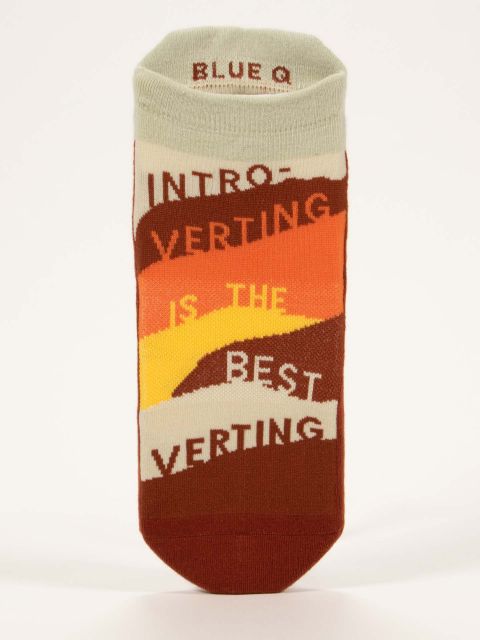 Introverting Sneaker Sock