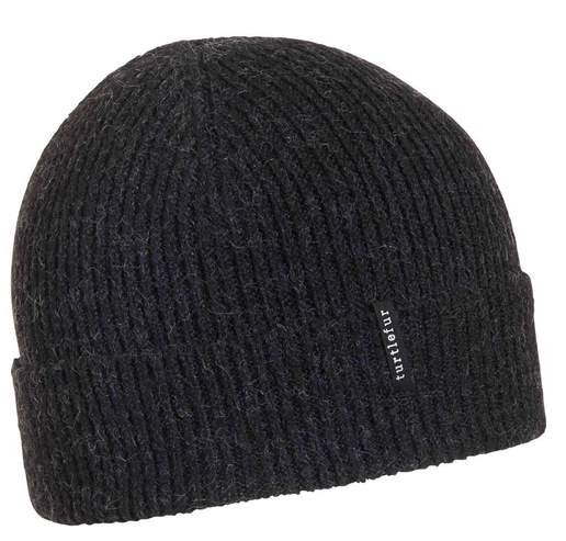Turtlefur - Black Recycled Williamsburg Watch Cap