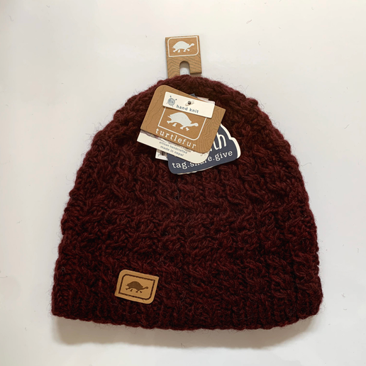 Turtlefur - Nepal Mika Bordeaux Beanie