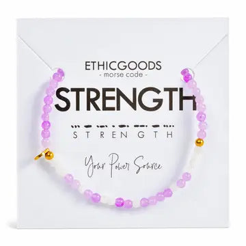 Ethic Goods Morse Code Bracelets - Multiple Affirmations Available!
