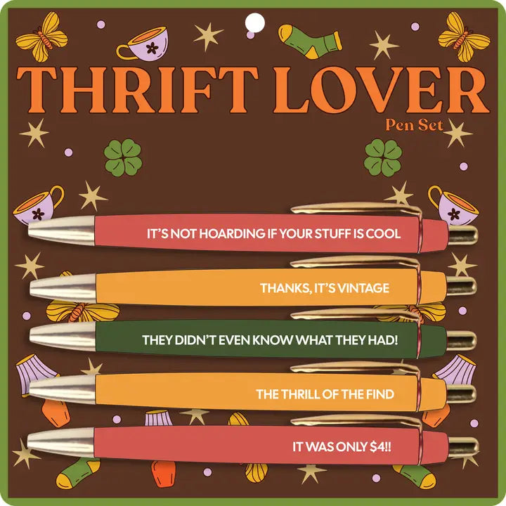 Thrift Lover Pens