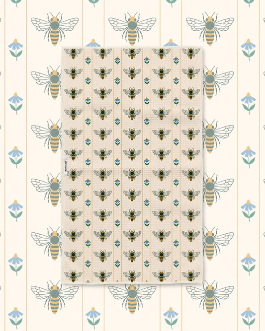 Honey Bee Kitchen Towel