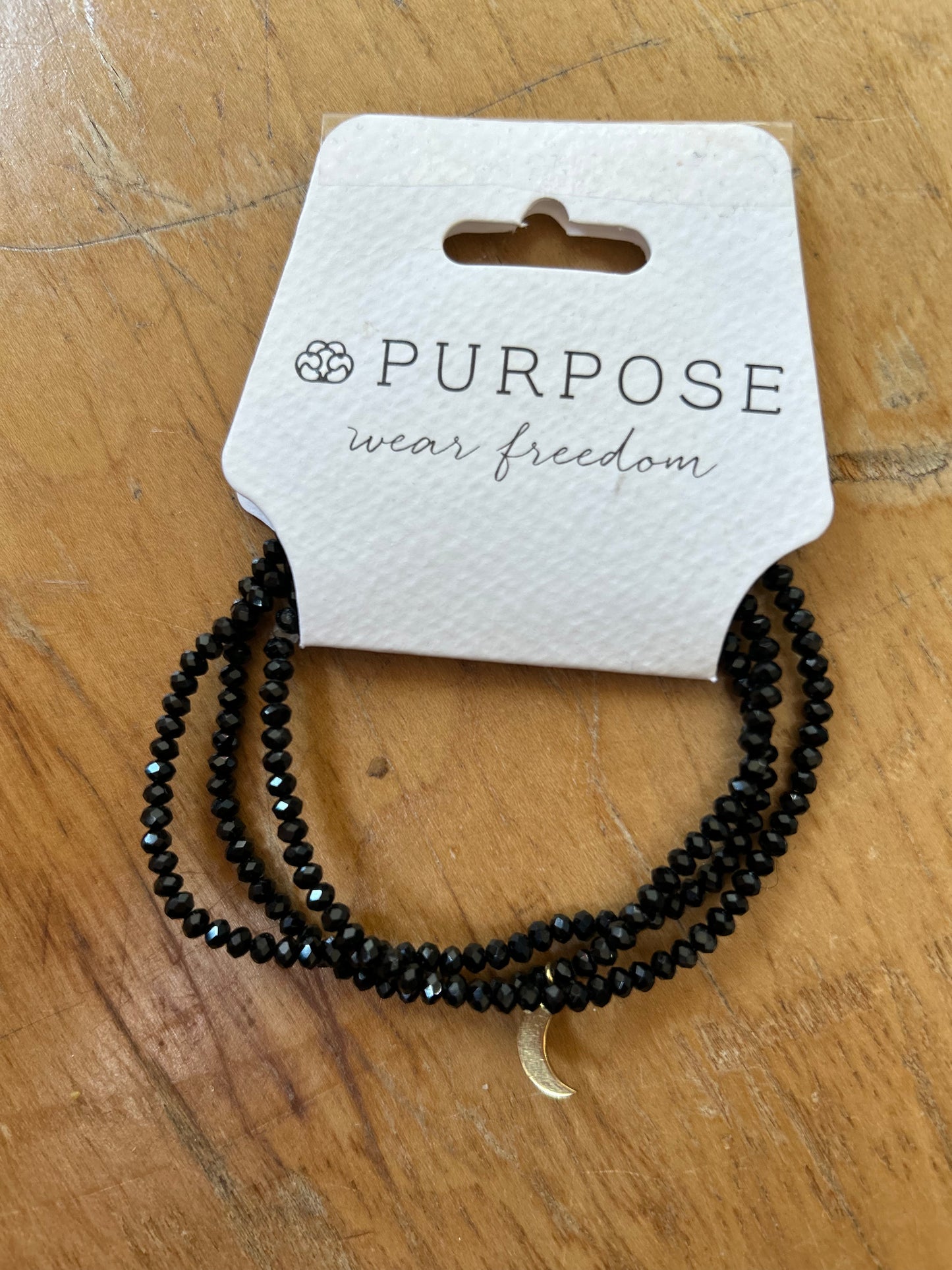 Purpose Jewelry Dusk Moon Stretch Bracelet