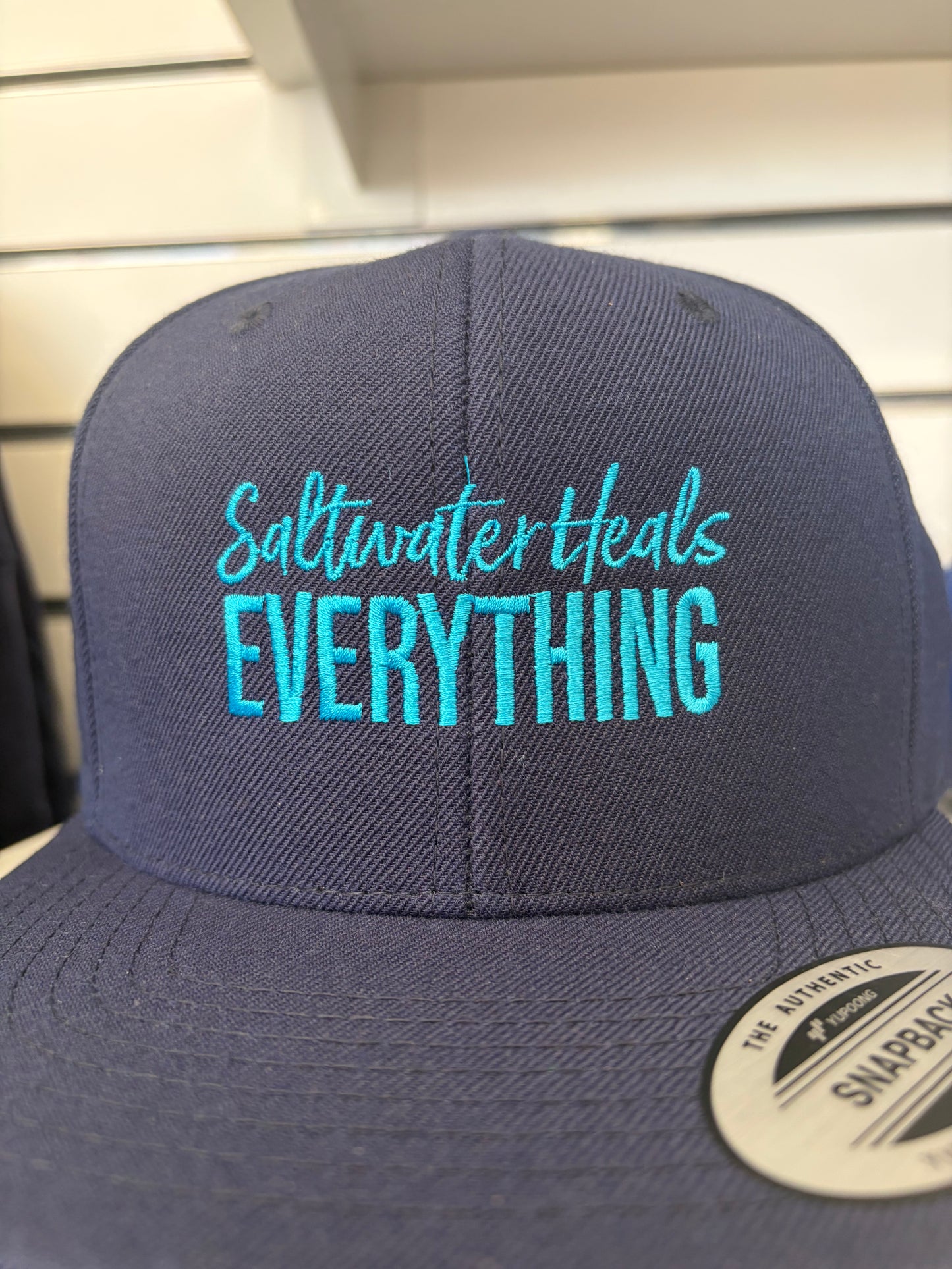 Ocean Life Saltwater Heals Everything Hat- Spotlight Artist