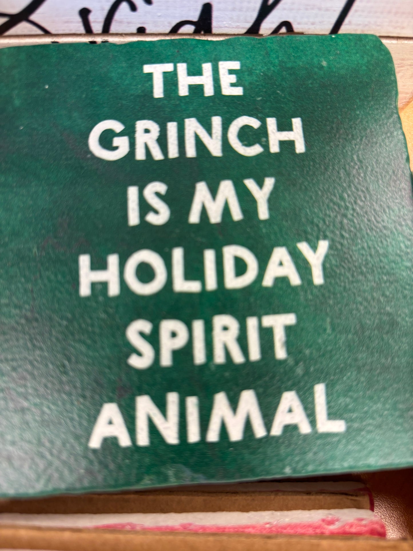 Grinch-Green Coaster