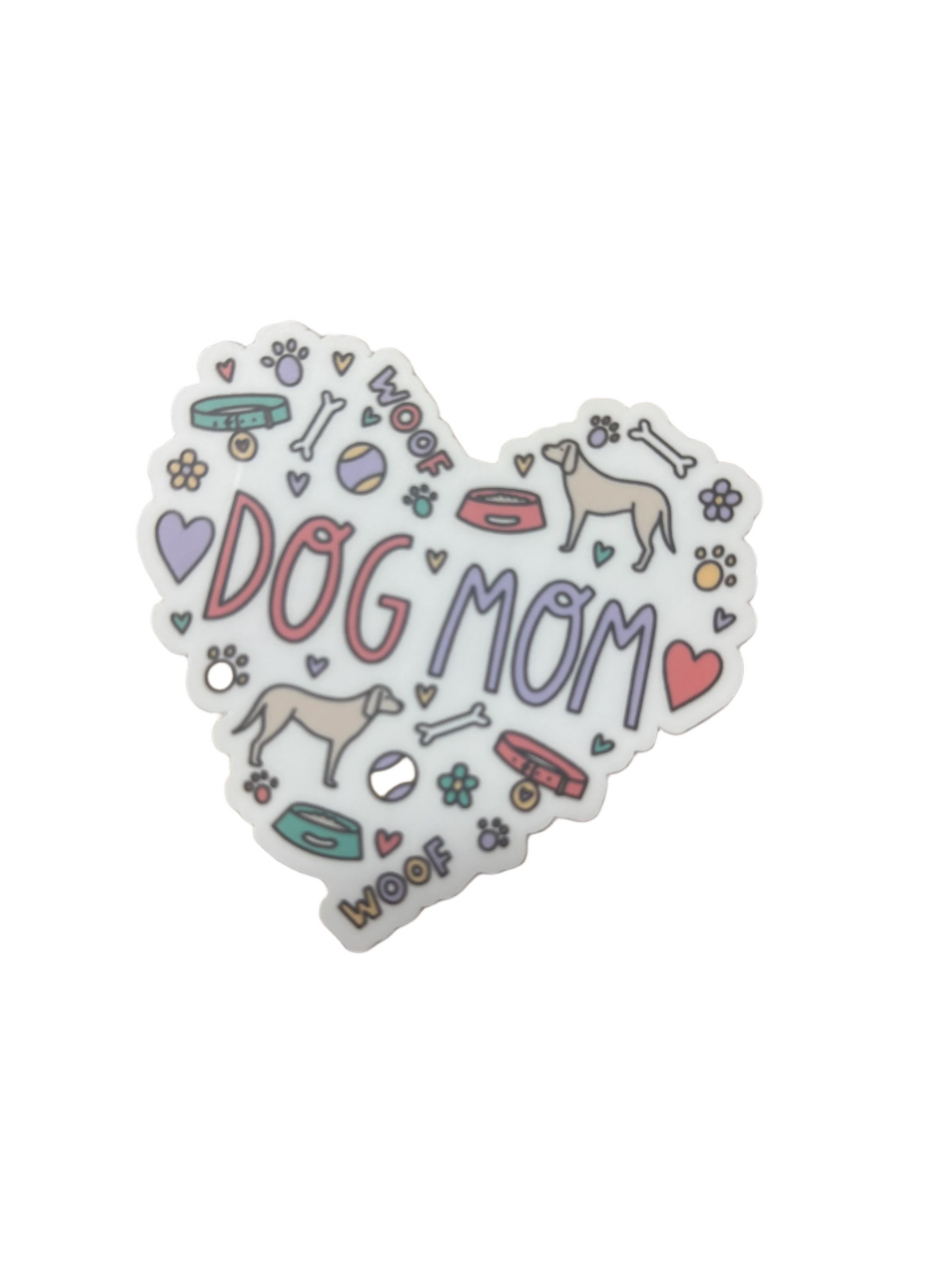 Dog Mom Sticker