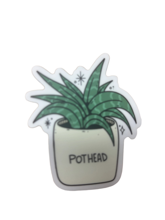 Pot Head Sticker