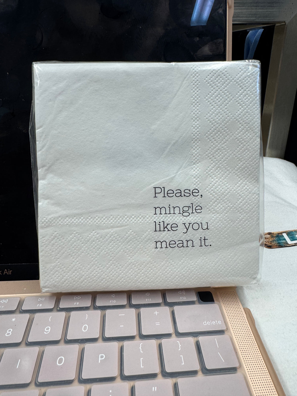 Please Mingle Like You Mean It Cocktail Napkins