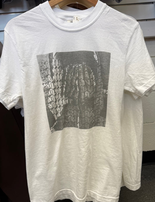 White Face Cover Graphic Tee