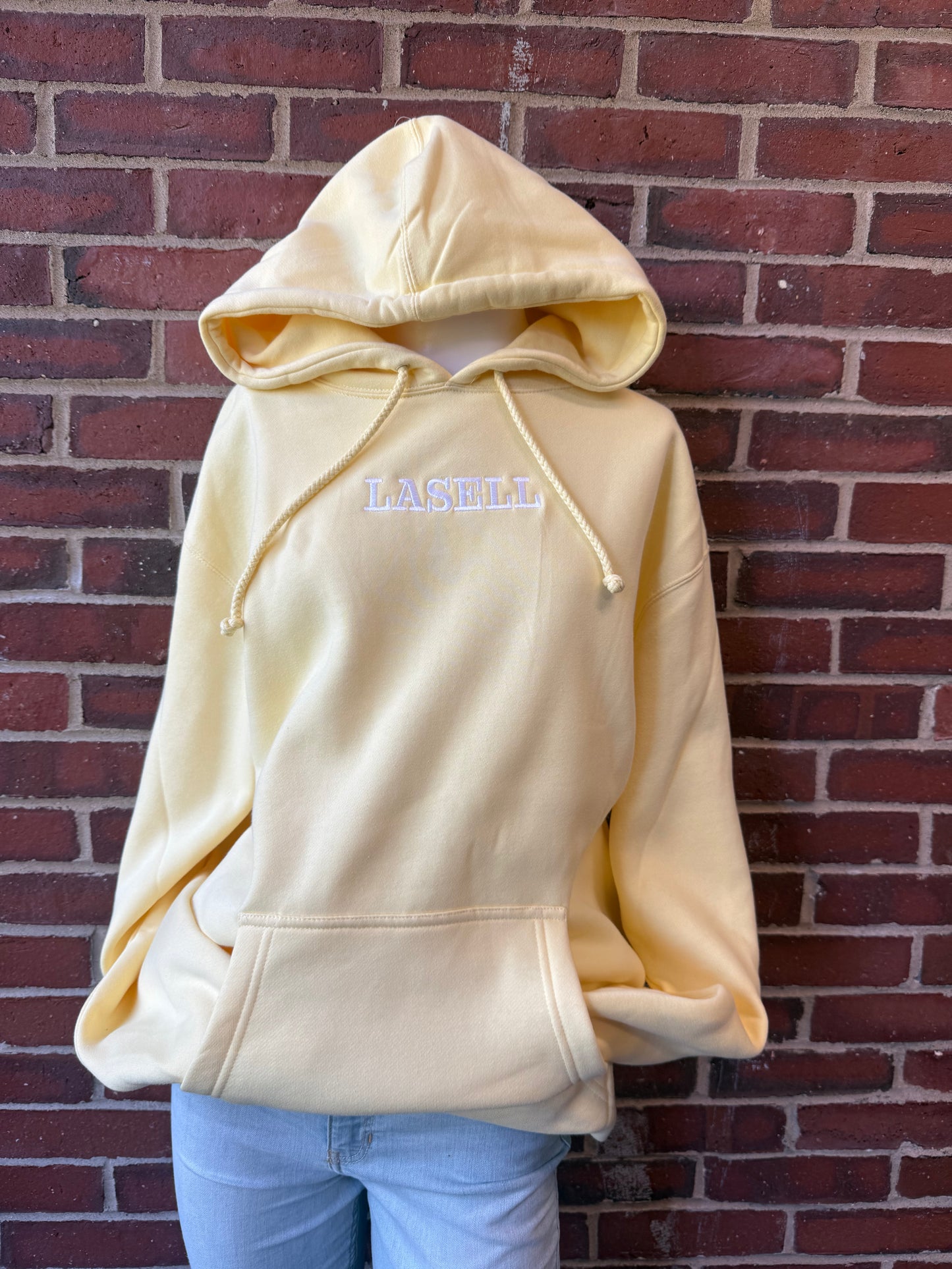 Lasell Butter Yellow Hoodie