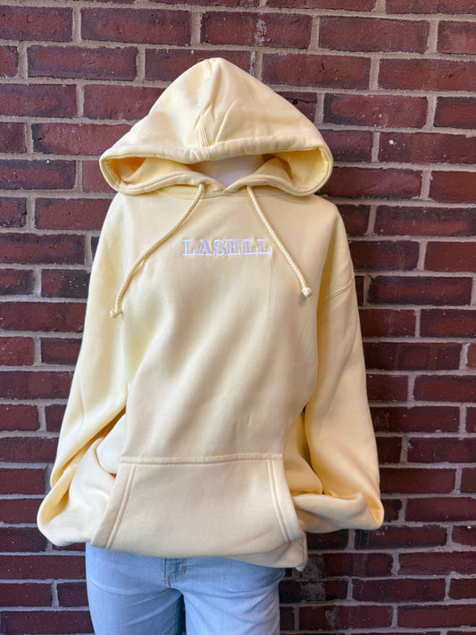 Lasell Butter Yellow Hoodie