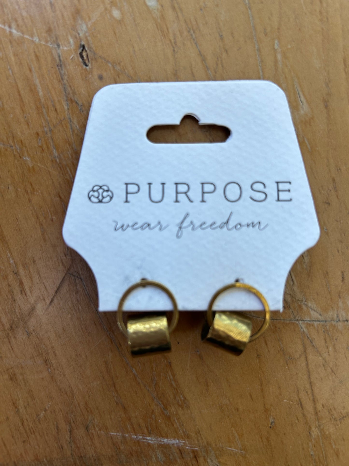 Purpose Jewelry Revel Earrings Gold