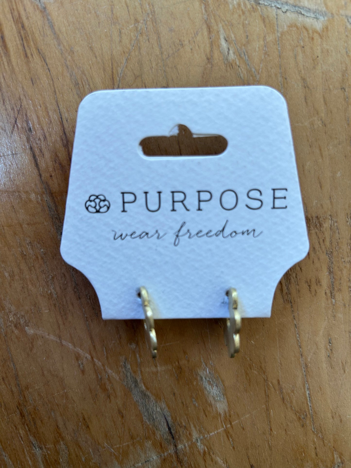 Purpose Jewelry Daisy Earring Gold