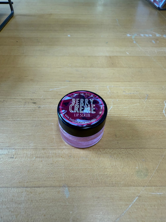 Raspberry Lip Scrub and Balm Sugar Lip Scrub