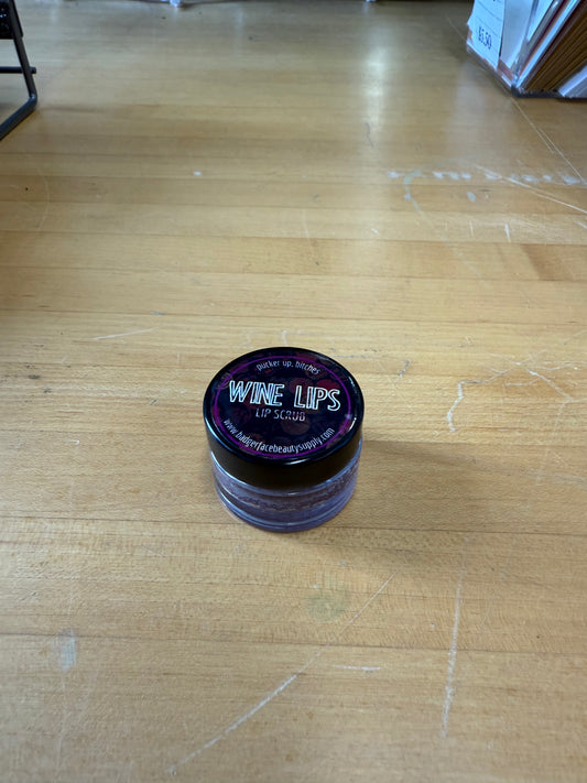 Exfoliating Wine Lip Scrub