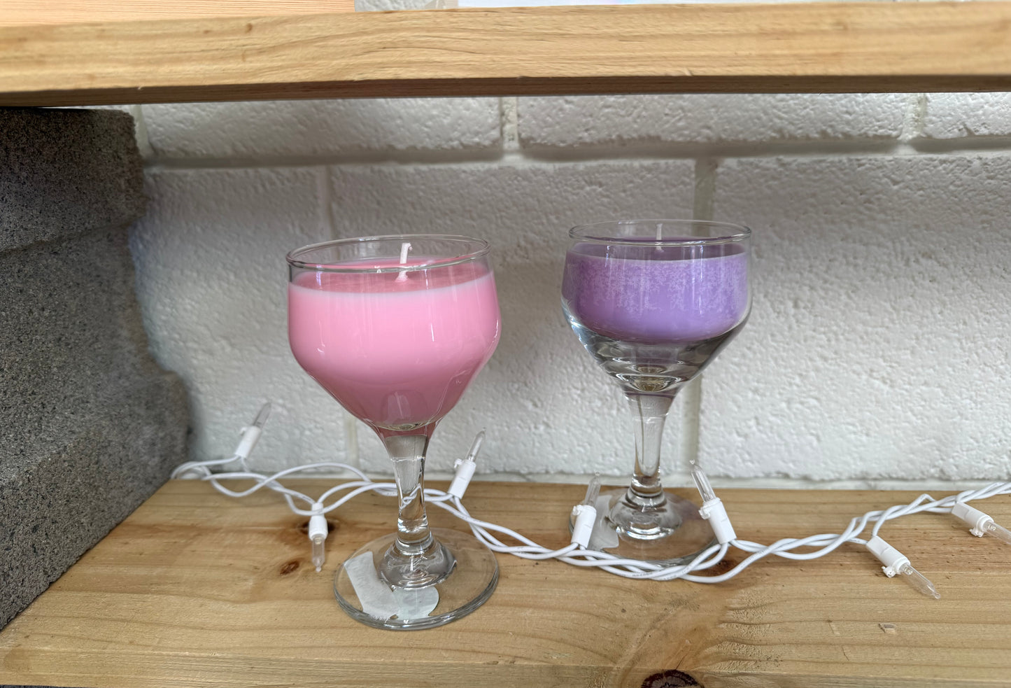 Drinking Glass Candle- Spotlight Artist Emily Varga