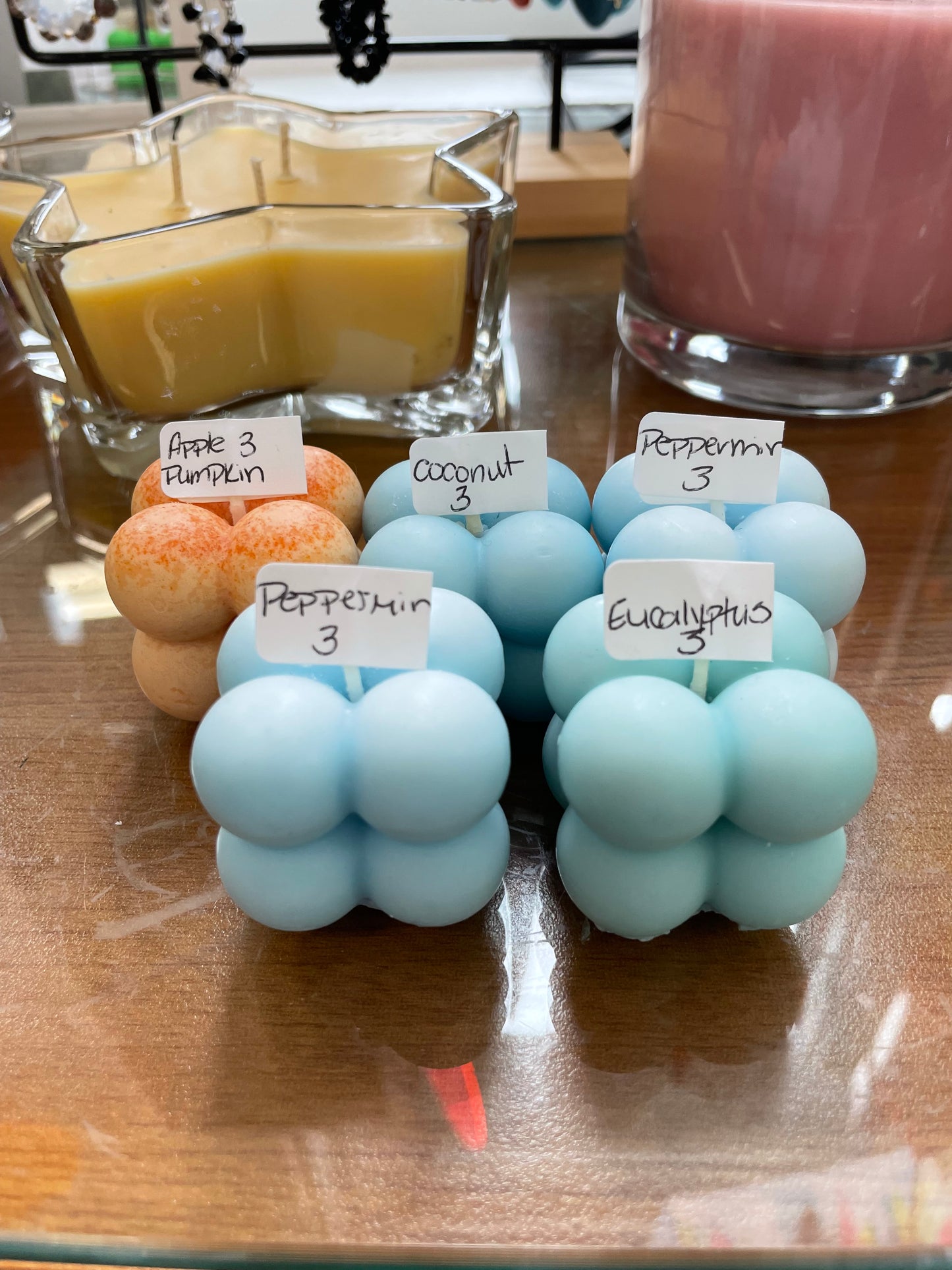 Small Bubble Candles Spotlight Artist - Emily Varga