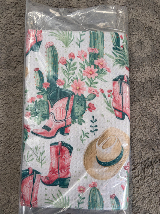 Waffle Weave Tea Towels