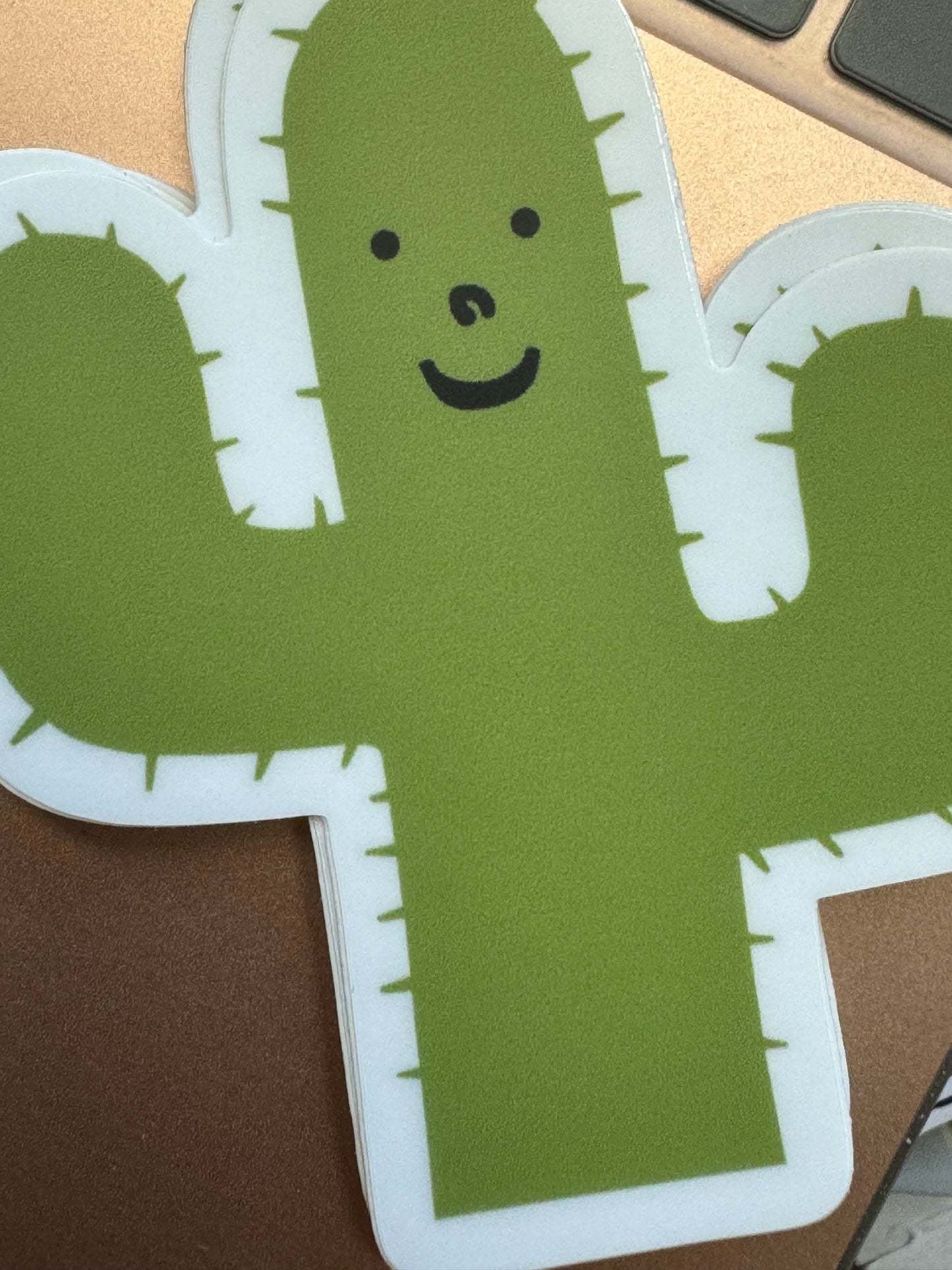 Happy Cactus Sticker