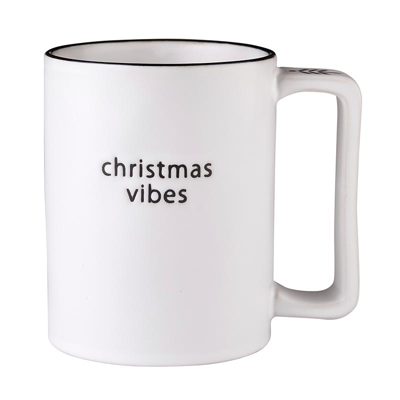 Santa Barbara- Christmas Vibes 16oz Fair Trade Mug