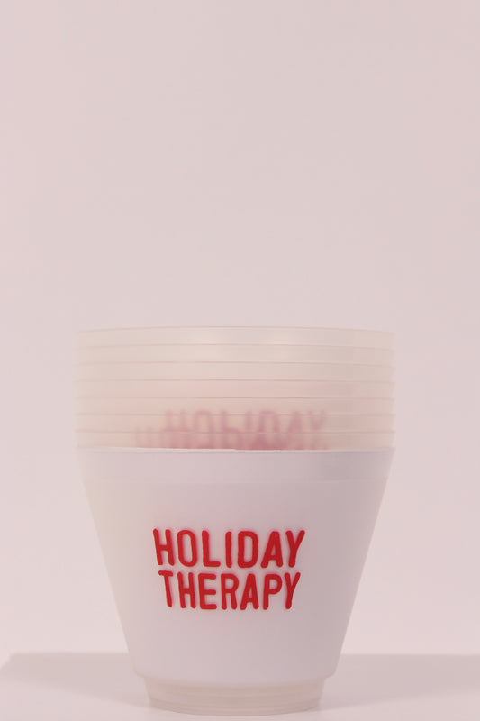 Santa Barbara- Holiday Therapy Cups