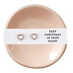 Santa Barbara- Keep Christmas in Your Heart Trinket Tray