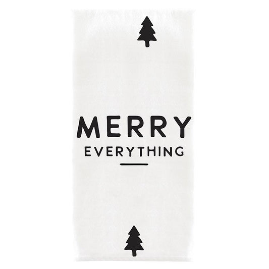 Santa Barbara Merry Everything Holiday Tea Towel