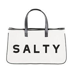 Santa Barbara- Canvas Tote- Salty