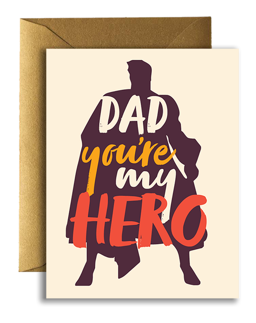 OffensiveDelightful - Dad Superhero Card